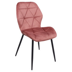 Стул CONGO NEW, терракотовый велюр G062-23/черный