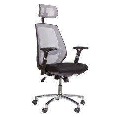 Кресло поворотное SPIRIT, серый/черный