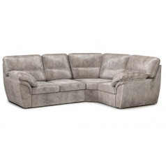 Диван угловой Наполи искусственная кожа Germes cocoa