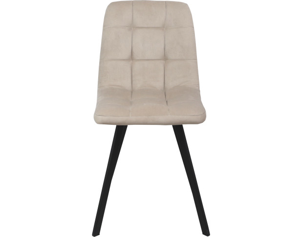 Стул ФИН Светло-бежевый CAMARO 03/Черный, ткань