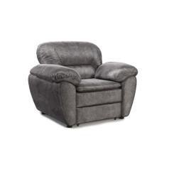 Кресло Бергамо кожзам Germes grafit