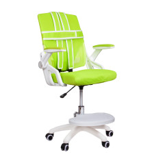 Кресло поворотное MOON, ткань, (салатовый)