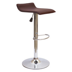 Стул барный SLIM, (коричневый)
