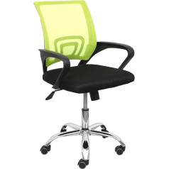 Кресло поворотное RICCI, NEW (салатовый+черный)