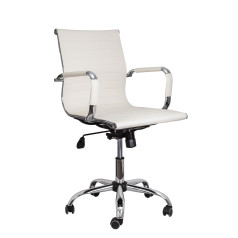 Кресло поворотное EMMANUEL, NEW, кремовый