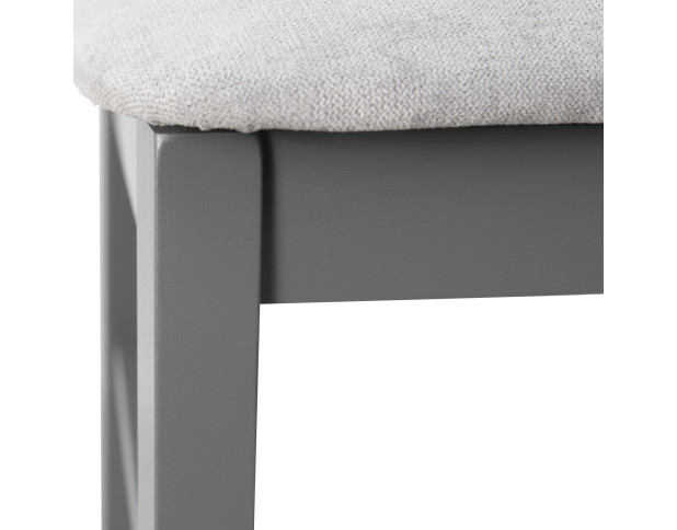 Стул NILO 10, пепельный 1Х/графит