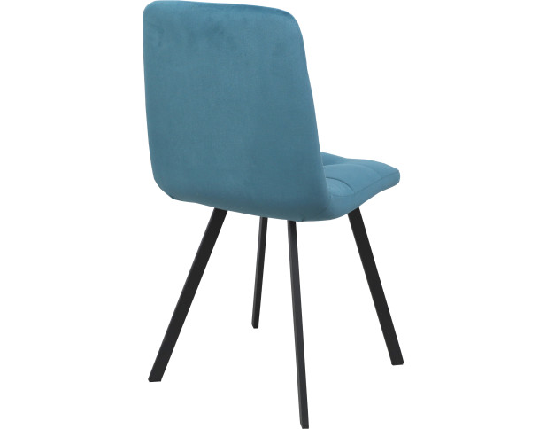Стул ФИН Лазурный CAMARO 21/Черный, ткань