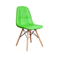 Стул KORD, зеленый/дерево