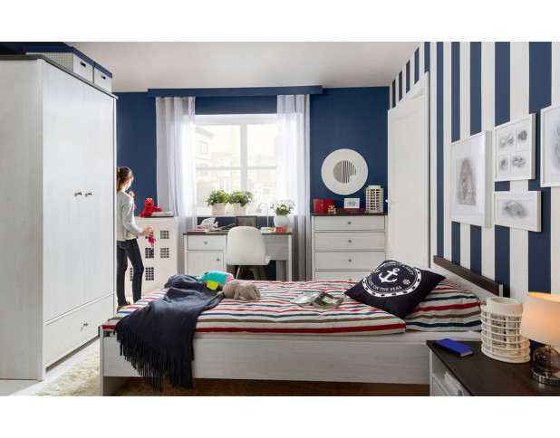 Кровать (каркас без основания) ПОРТО LOZ/160