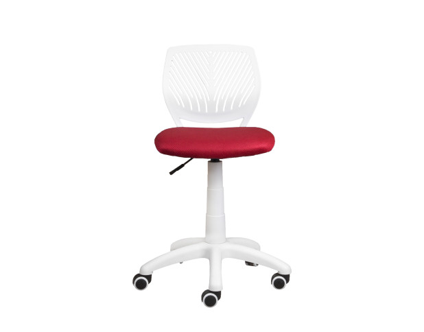 Кресло поворотное PIXEL, ткань-сетка, (красный)