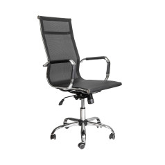 Кресло поворотное OPERA, NEW, сетка-чёрная