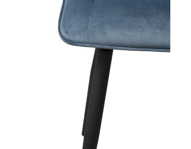 Стул FRED NEW, темно-лазурный/черный