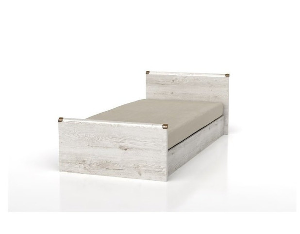 Кровать (каркас без основания) ИНДИАНА JLOZ/90 Сосна каньон