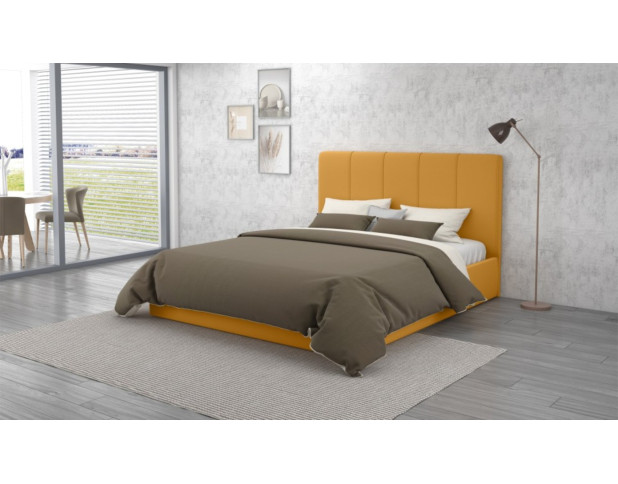 Мягкая кровать Джессика 180 Amigo yellow (подъемник)