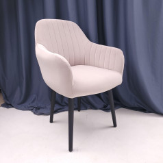 Стул ШЕР R Капучино/Черный, ткань