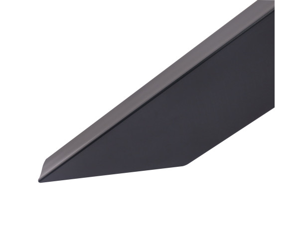 Стол БАЗАЛЬТ, 140*80*75, дуб натуральный/черный (ПрС Ст Дуб (03) СЕ-80)