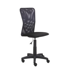 Стул JUNIOR GTS OH/5 С-11, (PL55), черный/черный