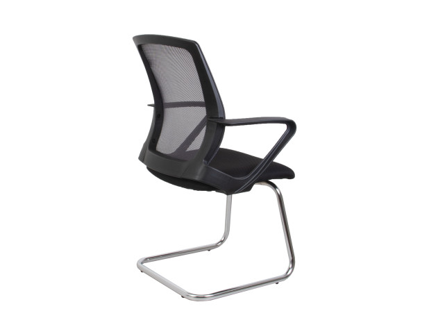 Стул FLY CF CHROME OH/14 TW-1, темно-серый/черный