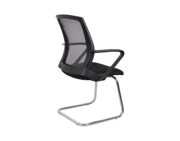 Стул FLY CF CHROME OH/14 TW-1, темно-серый/черный