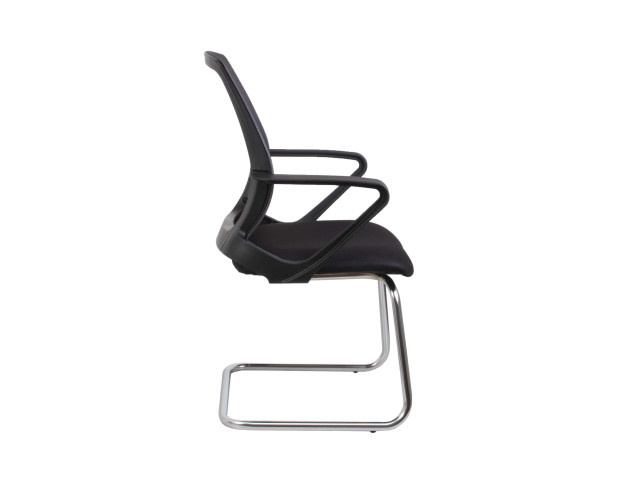 Стул FLY CF CHROME OH/14 TW-1, темно-серый/черный