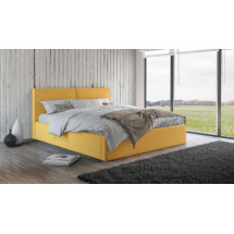 Мягкая кровать Фернандо 160 Antonio yellow (подъемник)