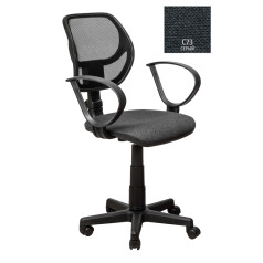 Кресло Вальтер Рондо TW-01/C73, черный/серый