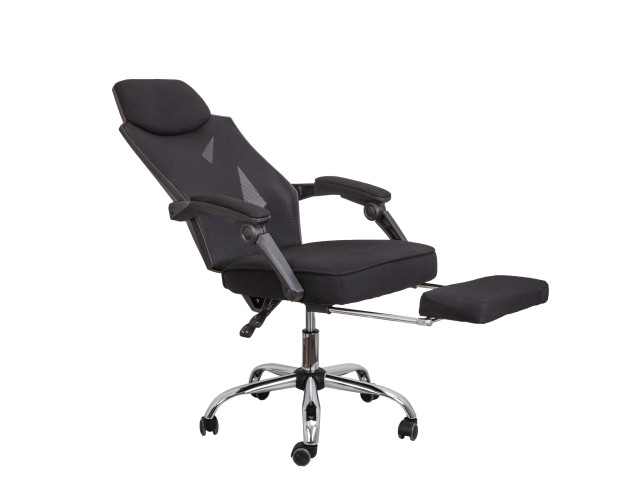 Кресло поворотное ADRIAN PLUS, черный