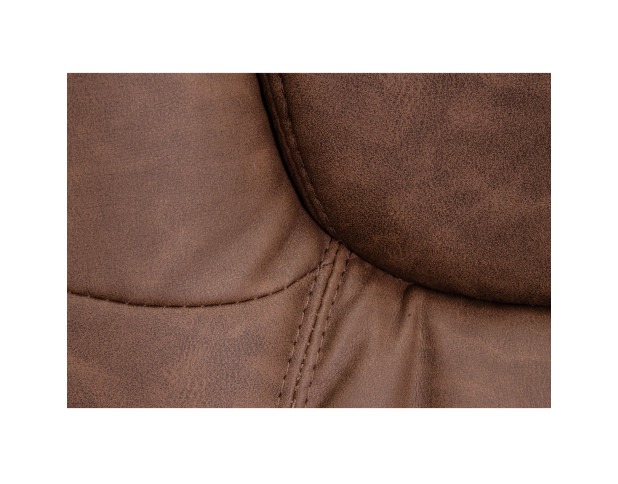 Кресло поворотное AURORA, ECO, коричневый