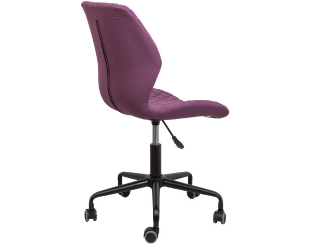 Кресло поворотное DELFIN, ткань, бордовый