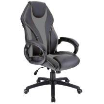 Кресло поворотное FORSAGE, ECO/сетка, серый+черный