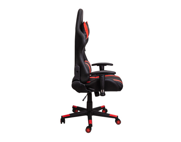 Кресло поворотное GAMER, ECO (черный+красный)