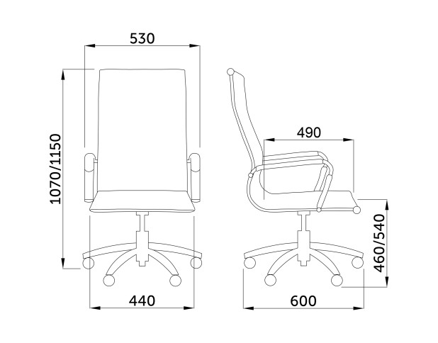 Кресло поворотное OPERA, NEW, сетка-золото