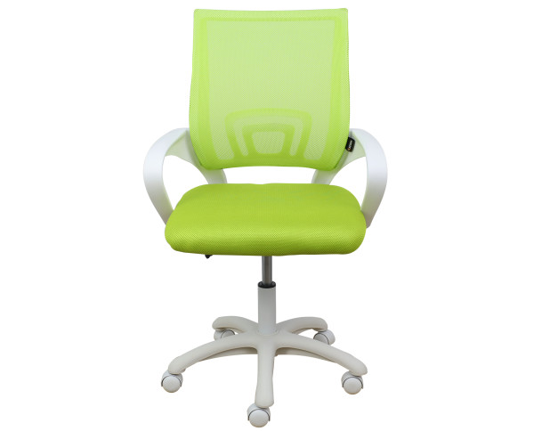 Кресло поворотное RICCI, WHITE (салатовый)