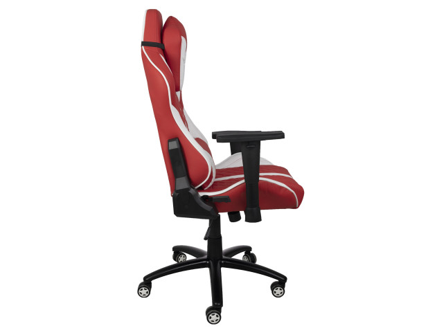 Кресло поворотное SPRINTER, ECO, белый/красный