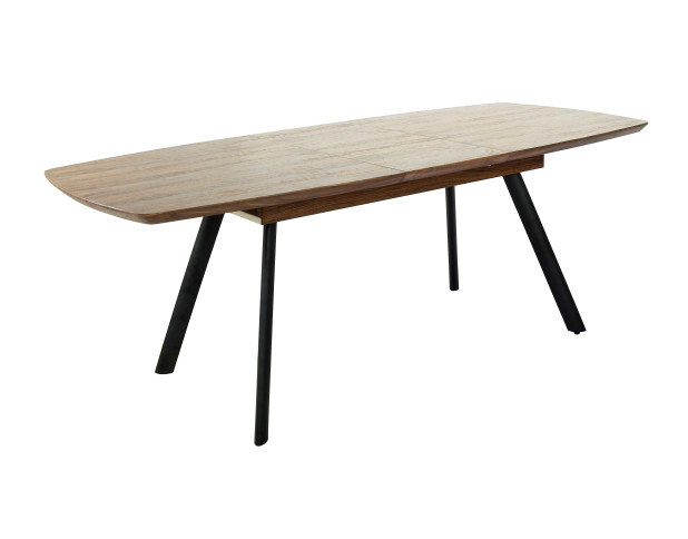 Стол ACCENT, 160(200)*90*75 (Орех/черный)