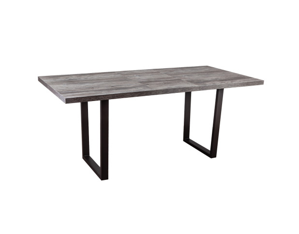 Стол Saber 140 раздвижной, 140(180)*85, Сосна пасадена/Черный