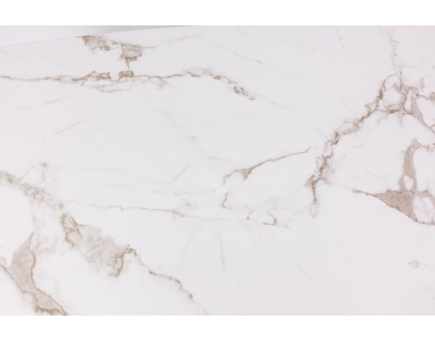 Стол SEVILLE, 120*80*76, (Мрамор/золотой)