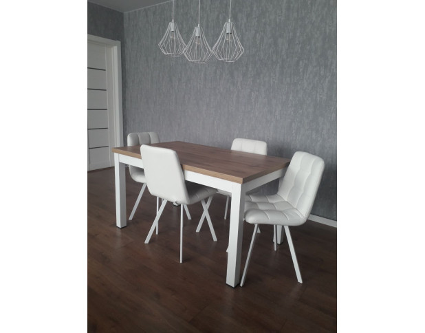 Стол раздвижной ONE (СОО), 1100(1490)*670*760, (дуб натуральный)