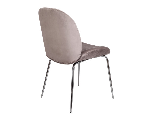 Стул ADAM, бежевый велюр HLR-09/хром