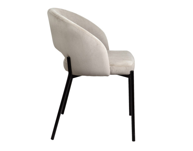 Стул ELSA, капучино велюр Cord-24/черный