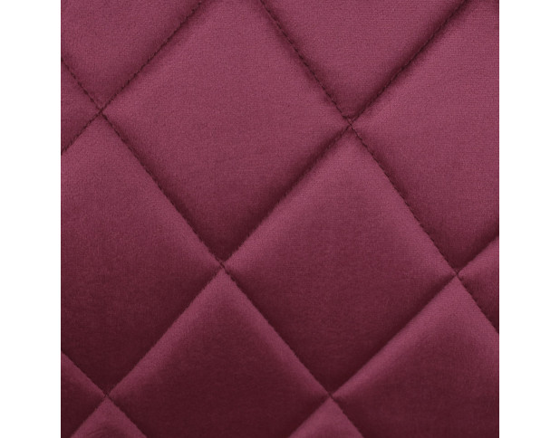 Стул FIONA, винный велюр G062-35/черный