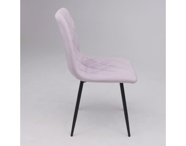 Стул FIONA, лиловый велюр G062-26/черный