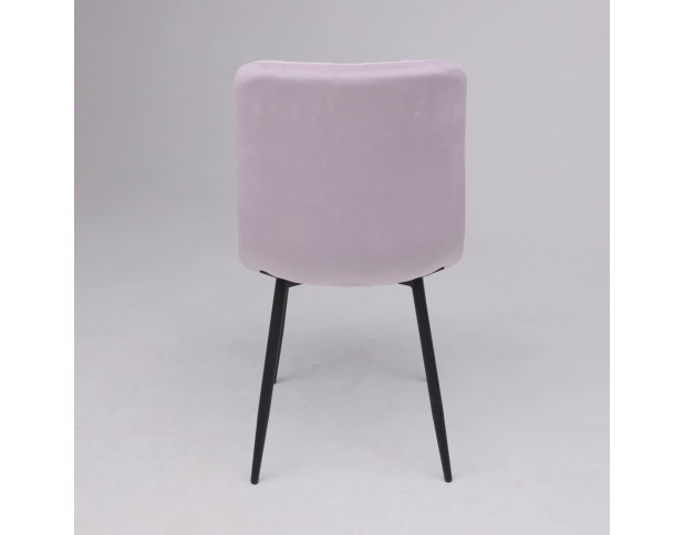 Стул FIONA, лиловый велюр G062-26/черный