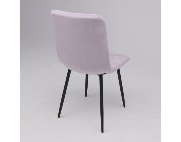 Стул FIONA, лиловый велюр G062-26/черный