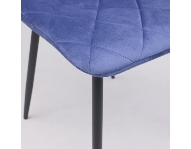 Стул FIONA, сапфир велюр G062-47/черный
