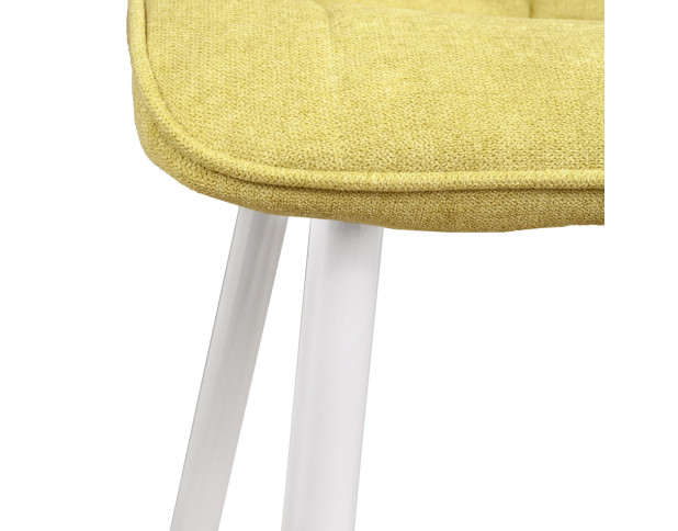 Стул FRED, горчичный 1701-09/белый