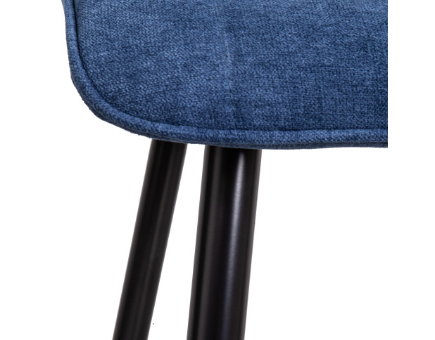 Стул FRED, синий 1701-22/черный