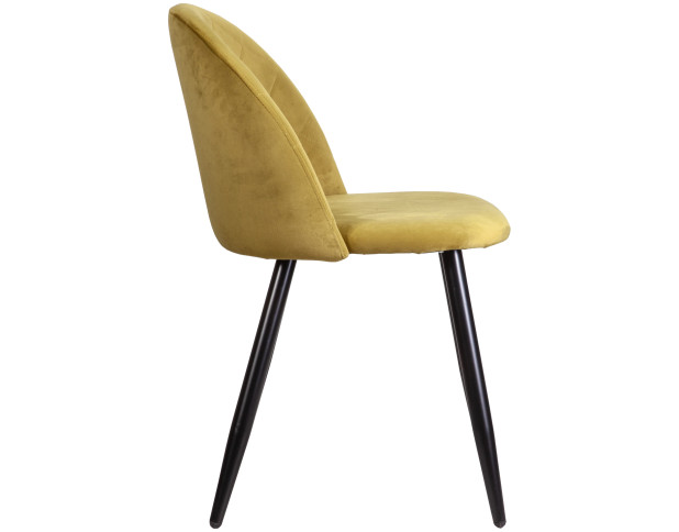 Стул HONNOR, оливковый велюр HLR-53/черный