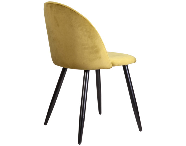 Стул HONNOR, оливковый велюр HLR-53/черный