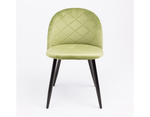 Стул HONNOR, св.-зеленый велюр HLR-54/черный